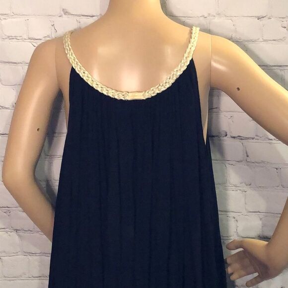 Sand & Spirit Dress Gold Braid Asymmetrica… - Picture 7 of 10